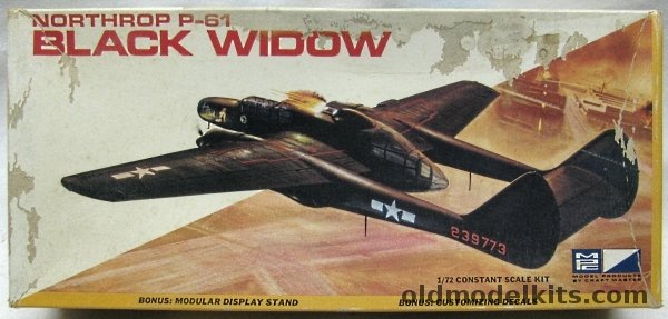 MPC 1/72 Northrop P-61 Black Widow, 1105-100 plastic model kit